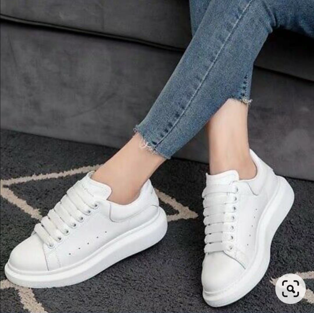 Alexander McQueen All White 1st copy