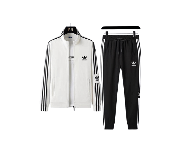 Adidas | Men’s Tracksuit | White & Black