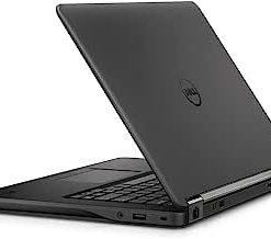 Amazon Renewed Dell Latitude E7470 Intel Core i7-6600U X2 2.6GHz 16GB 256GB SSD 14in, Black(Renewed)