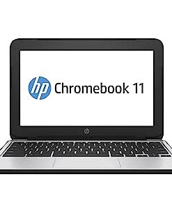 HP Chromebook 11 G4 11.6 Inch Laptop (Intel N2840 Dual-Core, 2GB RAM, 16GB Flash SSD, Chrome OS), Black (Renewed)