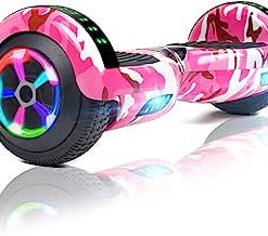 Hoverboard Self Balancing Scooter Hover Board for Kids Adults with Bluetooth Speaker, Portable Carrying Bag