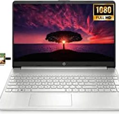 HP 15 Business Laptop Computer, 11th Gen Intel Core i5-1135G7, 15.6" FHD IPS Display, Windows 11 Pro, 12GB RAM, 256GB SSD, Wi-Fi, Bluetooth, HDMI, AC Smart pin, 32GB Tela USB Card