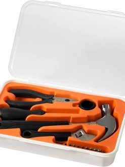 Ikea Fixa Tool Kit, 17 Piece set, Orange &White, L
