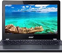 Acer Chromebook 11.6in Intel Celeron Dual-Core 1.5 GHz 4 GB Ram 16GB SSD Chrome OS|C740-C4PE (Renewed)