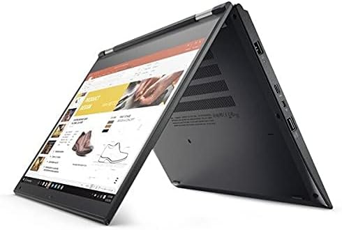 Lenovo Thinkpad YOGA 370, 2in1 Renewed Laptop | Intel Core i5-7th Generation CPU | 8GB RAM | 256GB SSD | 13.3 inch Touchscreen 360° Display | Windows 10 Pro | RENEWED