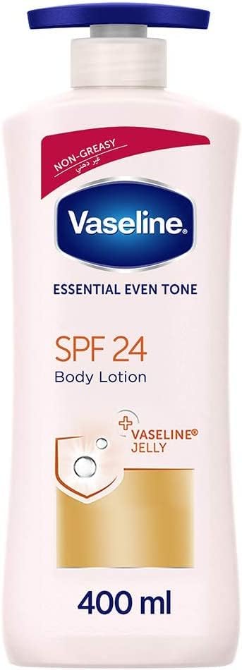 Vaseline Body Lotion Essential Even Tone UV Lightening with Vitamin B3 for Fair Even Toned Skin, 400ml