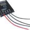 HUINETUL 30A PWM Solar Charge Controller IP68 Waterproof Fit for Lithium ion Lifepo4 Lead-Acid Battery