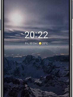 Nokia G21 Android Smartphone, Dual Sim, 6 GB RAM, 128 GB Memory, 6.5HD+ Screen,5050 mAh battery, Android 12 Ready, Face Unlock, Finger Print Sensor– Blue