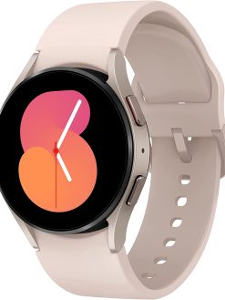 Samsung Galaxy Watch5 Smart Watch, Health Monitoring, Fitness Tracker, Long Lasting Battery, Bluetooth, 40mm, Pink Gold (UAE Version)