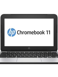 HP Chromebook 11 G4 11.6 Inch Laptop (Intel N2840 Dual-Core, 2GB RAM, 16GB Flash SSD, Chrome OS), Black (Renewed)