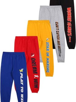 Cloth Theory Boy's Jogger Regular Fit Track Pant (Pack of 5)