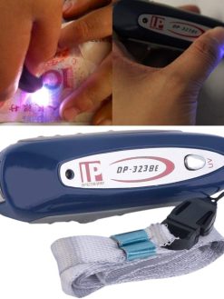 School office supplies 2 in 1 Mini Magnet Testing Pen & UV Light Currency Money Counterfeit Detector