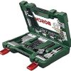 Bosch 2607017309 83-Piece V-Line Titanium Set For Drilling - Green