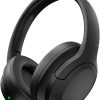 Headphones, Bluetooth 5.1 & Wireless Headphones, Active Noise Cancelling, Over 35 Hours Use, Noise Reduce 25dB, ANC Earphones, CVC 8.0 Mic for TV PC Cellphone, Hi-Fi Audio Sound, USB-C Fast Charging