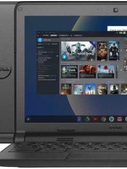 DELL Chromebook 3120 Renewed Business Laptop | Intel Celeron N2840 Dual Core CPU | 4GB DDR3 RAM | 16GB SATA Hard | 11.6 inch Display | CHROME OS | 15 Days of IT-Sizer Golden Warranty (RENEWED*)