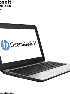 HP Chromebook 11 G4 11.6 Inch Laptop (Intel N2840 Dual-Core, 2GB RAM, 16GB Flash SSD, Chrome OS), Black (Renewed)