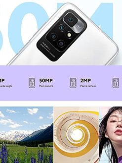 Xiaomi Redmi 10 2022 Hybrid Dual SIM 6.497 Inch FHD+ Punch Hole Display Pebble White 6GB RAM 128GB 4G LTE