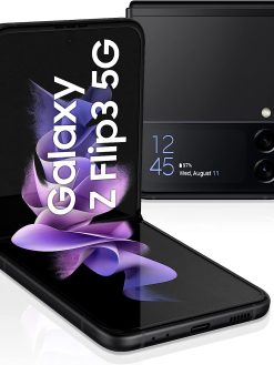 Samsung Galaxy Z Flip3 5G Smartphone Sim Free Android Folding phone 256GB Black (UK Version)