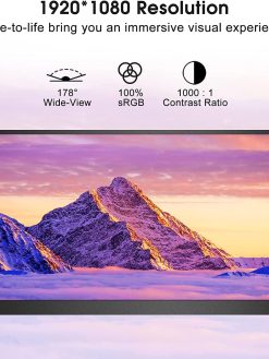 REMAX 15.6'' FHD SHARED PORTABLE MONITOR FOR LAPTOP