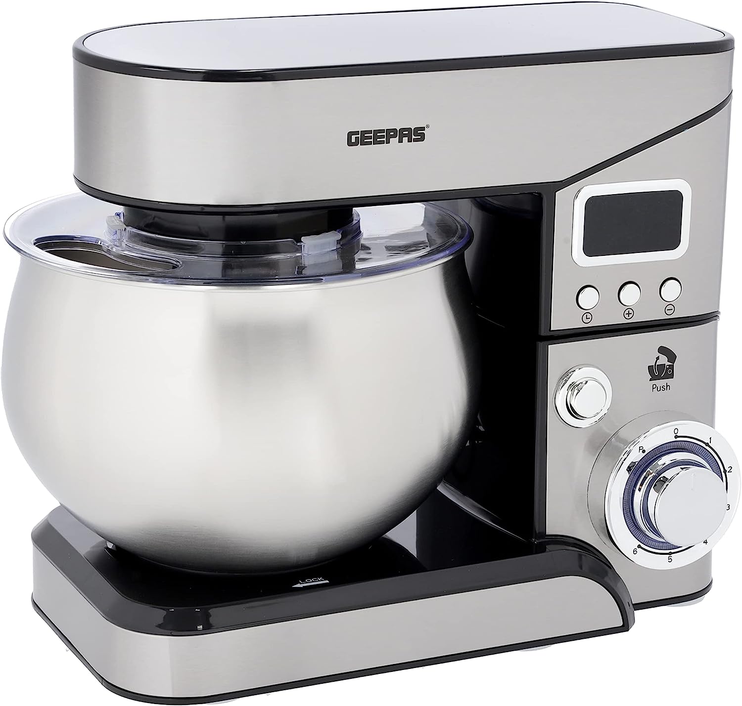 Geepas Digital Multi Function Kitchen Machine, GSM43046 6 Speed Control