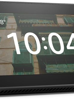 Echo Show 5 (2nd Gen) 5" smart display with bluetooth and Alexa | Use your voice to play the Quran or Music, control your Smart Home devices, and more (now available in Khaleeji Arabic) | Charcoal