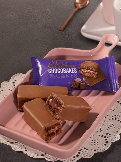 Cadbury Chocobakes Choc Layered Cakes, Family Pack, 126g(6 pieces)-Pack of 4