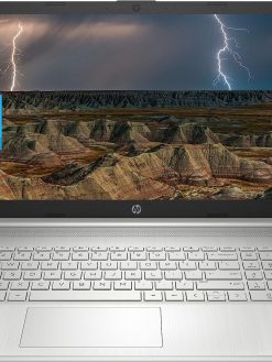 HP 2022 Newest Laptop Computer, 15.6" HD Display, Dual Core Intel i3-1115G4 (Upto 4.1GHz,Beats i5-1030G7), 16GB RAM, 256GB SSD, HD Webcam, Bluetooth, WiFi 6, 11+ Hour Battery, Win 11 S+MarxsolCables