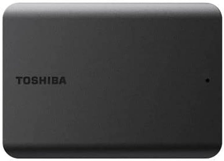 Toshiba Canvio Basics 4TB Portable External Hard Drive USB 3.2 Gen1, Black