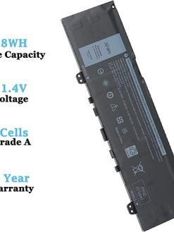 F62G0 38Wh Laptop Battery for Dell Inspiron 13 7000 7370 7373 7380 7386 5370 2-in-1 fit P83G P83G001 P83G002 P87G001 Vostro 5370 D1525G D1525S D2505G F62GO CHA01 39DY5 039DY5 RPJC3)