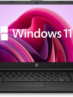 HP 2022 Newest Notebook 15 Laptop, 15.6" Full HD Screen,Intel Celeron N4020 Processor, 8GB DDR4 Memory, 128GB SSD, Online Meeting Ready, Webcam, Type-C, RJ-45, HDMI, Windows 11 Home, Black