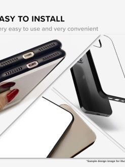 Stylizedd Rugged Black Edge Case for Samsung Galaxy A23 (LTE / 4G), Slim fit Soft Case Flexible Rubber Edges Anti Drop TPU Gel Thin Cover - Faz3 Style Black