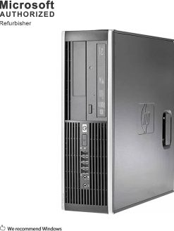 HP Elite 8200 SFF Desktop PC - Intel Core i5-2400 3.1GHz 8GB 500GB DVDRW Windows 10 Professional (Renewed)