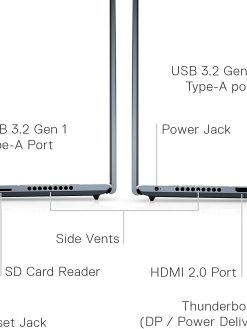 Dell- Inspiron 16 7610, 16 Inch 16:10 3K Non-Touch Laptop - Intel Core I7-11800H, 16Gb Ddr4 Ram, 512Gb Ssd, Intel Uhd, Windows 10 Home - Mist Blue (Renewed)