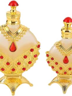Hareem Al Sultan Gold Concentrated Perfume Oil,Sultan Perfume Oil, Long Lasting Arabian Perfumes For Women,Hareem Al Sultan Perfume, Arabian Perfume for Women-12ml+30ml