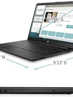 HP 2022 Newest Notebook 15 Laptop, 15.6" Full HD Screen,Intel Celeron N4020 Processor, 8GB DDR4 Memory, 128GB SSD, Online Meeting Ready, Webcam, Type-C, RJ-45, HDMI, Windows 11 Home, Black