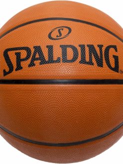 Spalding Classic Basketball and Inflation Valve, Brown,Size 7,83794Z