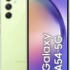 Samsung Galaxy A54 Dual SIM Mobile Phone Android, 8GB RAM, 128GB, Awesome Lime, 1 Year Manufacturer warranty, UAE VERSION