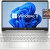 HP Pavilion 15.6" FHD Laptop (2022 Latest Model), AMD Ryzen 5 5500U (Beats i7-11370H), 16GB RAM, 512GB PCIe NVMe M.2 SSD, Thin & Portable, Micro-Edge & Anti-Glare Screen, Long Battery Life, Windows 11