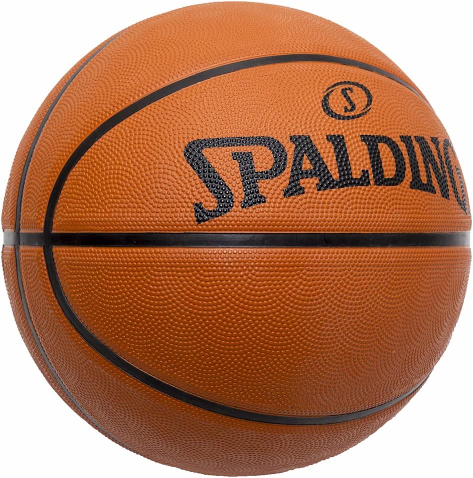Spalding Classic Basketball and Inflation Valve, Brown,Size 7,83794Z