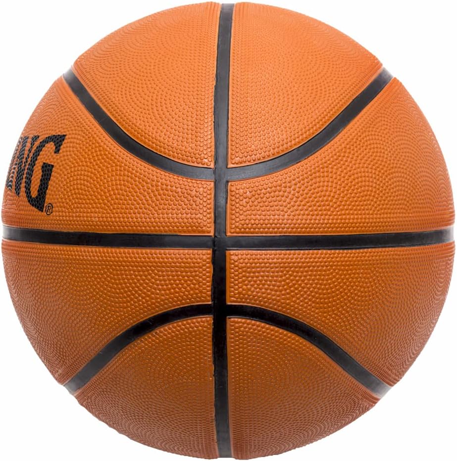 Spalding Classic Basketball and Inflation Valve, Brown,Size 7,83794Z