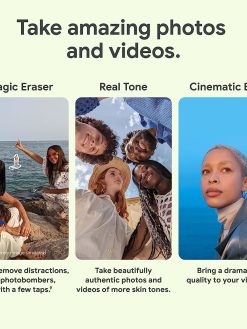 Google Pixel 7-5G Android Phone - Unlocked Smartphone with Wide Angle Lens and 24-Hour Battery - 128GB - Obsidian