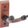 CC01V-BW Hardwood Home & Studio Wall Mount Violin Hanger - Black