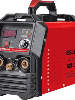 iBELL TIG/MMA Welding Machine, 250A, 220V, Inverter IGBT, Anti Stick, with 10 nos Tungsten Rods & All Accessories Included