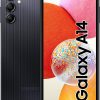 Samsung Galaxy A14, 128GB Storage, 4GB RAM, Black, UAE Version, Dual SIM, Android Smartphone