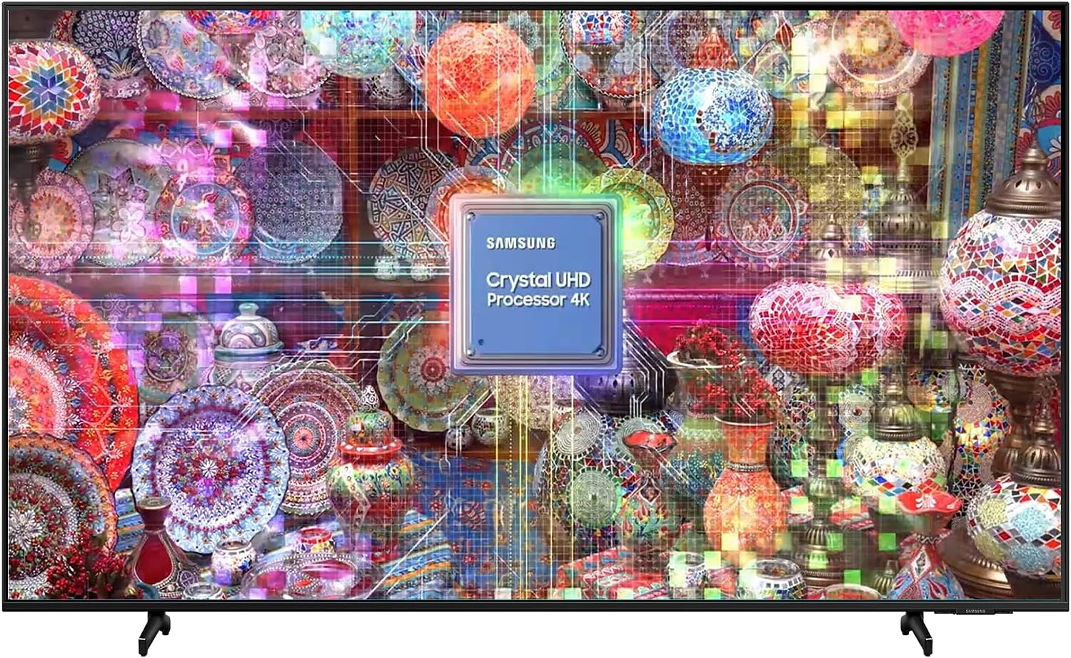 SAMSUNG 65in Smart TV with UHD 4K 8 Series - Black, Model - UA65BU8000UXZN