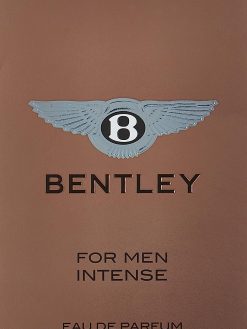 INTENSE Eau De Parfum Natural Spray 3.4oz / 100ml For Men by Bentley Fragrances [Beauty]