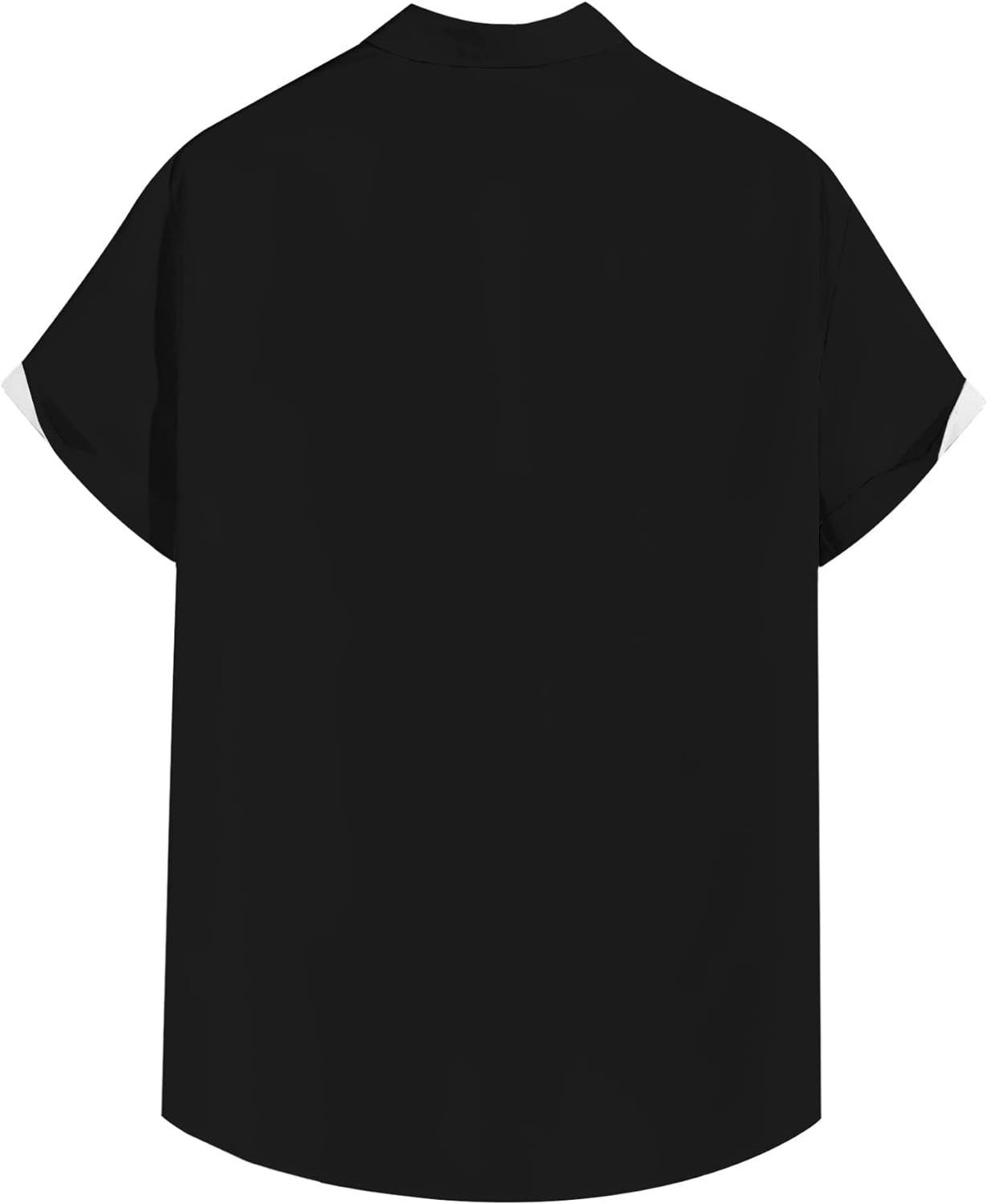 Men's Striped Fashion Shirts Button Down Short Sleeve Vintage Hawaiian Bowling Shirt Casual Camp Beach Tops