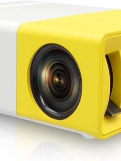 YG-300 Mini Portable High Resolution LED Projector (600 Lumens Video 1080P)