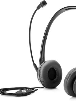 HP 3.5mm Stereo Wired Business Headset, Customer Service Headset with Microphone for Laptop/Desktop/PC/MAC