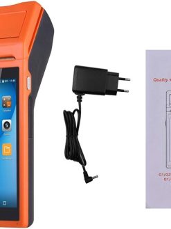 POS Terminal,All in One Handheld PDA Printer Smart POS Terminal Wireless Portable Printers Intelligent Payment Terminal Function BT/WiFi/USB OTG/ 3G Communication
